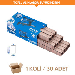 Delta Zımba Teli 80/12 (1 Koli - 30 Adet) - 1