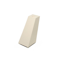 Dizayn Plastic Leg Horizontal 12Cm Cream (Beige) - 2