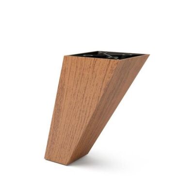 Dizayn Plastic Leg Horizontal 12Cm Walnut - 1