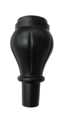 Dizayn Plastic Leg Royal 14Cm Patterned Black - 1