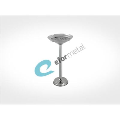 Efor Ashtray Champagne Chrome - 1