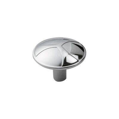 Erkul Button Handle Avacado Chrome - 1