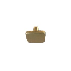 Erkul Button Handle Lily Scotch Gold - 1