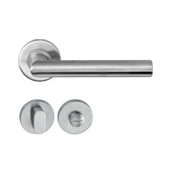 Erkul Door Handle WC Stainless (0472) - 1