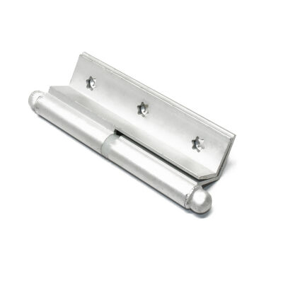 Evren Bay Hinge 10Cm Aluminium Natural (Right) - 1