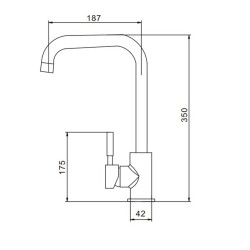 Fleko Eviye Bataryası KS1S01-1 Inox - 2