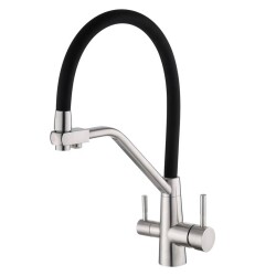 Fleko KS16S3 Pull-Out Kitchen Faucet with Filter - 1