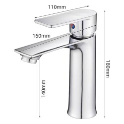 Fleko Lavabo Bataryası Moi 111 Krom - 2