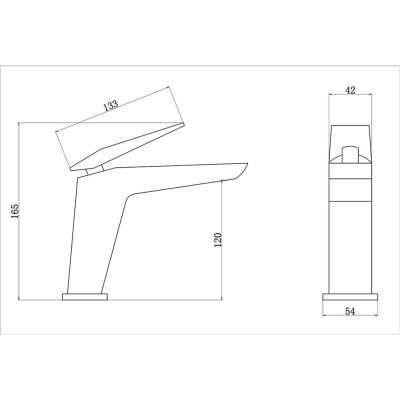 Fleko Lavabo Bataryası Mustang 120 Siyah - 2