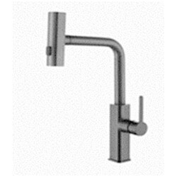 Flexo Sink Faucet Lora Spiral Inox (Product Code: 12750121) - 1