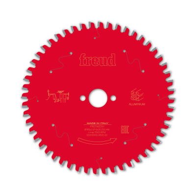 Freud Circular Aluminium Saw Blade 165X2.5/1.6X20 Z:52 - 2