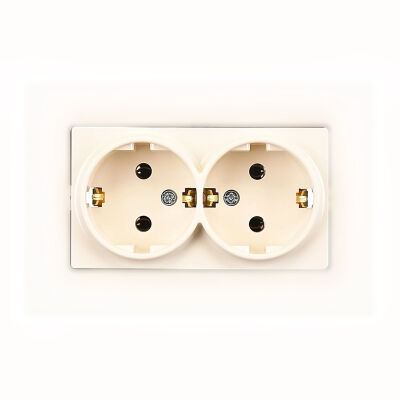 Günsan Dual Grounded Socket Cream Vısage - 1