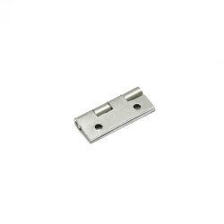 Güven Fixed Hinge 4Mm Narrow Aluminium Satin - 1