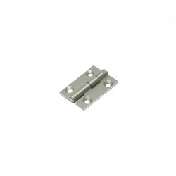 Güven Fixed Hinge 4Mm Narrow Aluminium Satin - 2