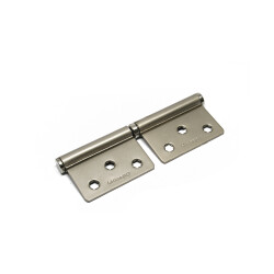 Güven Steel Hinge Panel 120Mm 2.5Mm Satin - 1