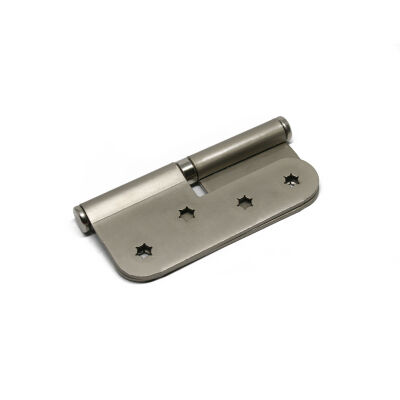 Güven Steel Hinge Pomel 100Mm Left Satin - 1