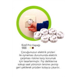 Güzel Baby Plastik Priz Kapağı - 1