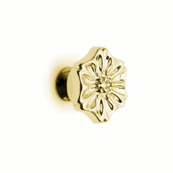 Hand Style Button Handle 110 Model Gold - 1