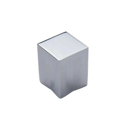 Hand Style Button Handle 83 Chrome - 1