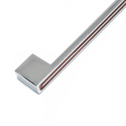 Hand Style Handle 500 160m Chrome Red - 2