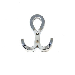 Hand Style Hanger Drop Chrome - 1