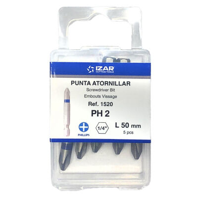 Izar Bits Uç PH2x50mm 1 Paket 5 Adet - 1