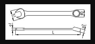 Izeltas Combination Wrench 12Mm Short Length - 2