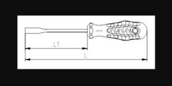 Izeltas Socket Bit Screwdriver 6Mm - 2