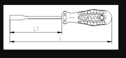 Izeltas Socket Bit Screwdriver 8Mm - 2