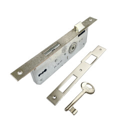 Kale Lock 151R Room 35Mm Extra Lock Nickel - 1