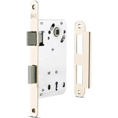 Kale Lock 221 Silent Interior Door Plastic Sliding Mortise with Latch - 1