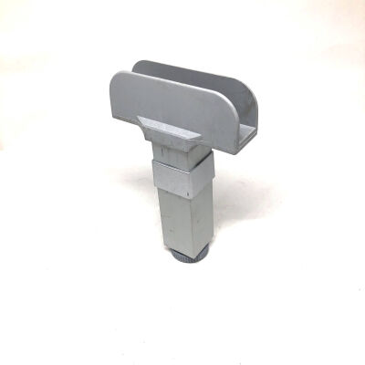 Kapsan Aluminium Foot U Fitting 25X25 H:10 Cm Matt Anodizing - 1