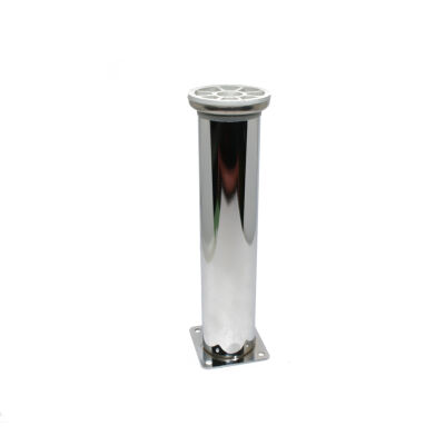 Kapsan Metal Plinth Leg with Chrome Pingol Cap:42Mm H:20Cm - 1