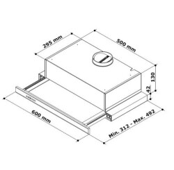 Kügerr A100 60cm Aspiratör İnox - 2