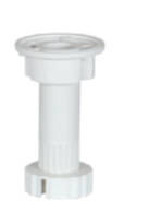 Mc Plastic Plinth Leg 10Cm White - 1