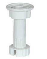 Mc Plastic Plinth Leg 15Cm White - 1