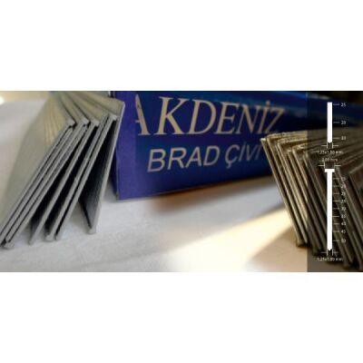 Mediterranean Nail Brad 18Ga Head 18X50 1Pack: 5000 Pieces - 1