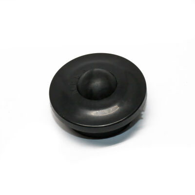 Mekal Ball Moulded Caster Black - 1