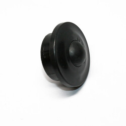 Mekal Ball Moulded Caster Black - 2