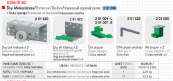 Mepa Sgm 01 Outer Wing Mechanism Zinc - 5