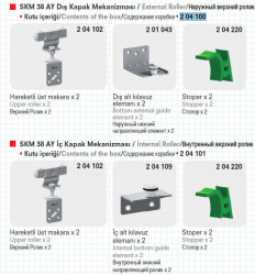 Mepa Skm 38 Ay Dış Kapak Mekanizması - 7