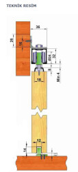 Mepa Sks 51 Door Mechanism - 4