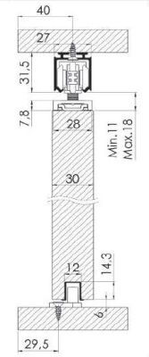 Mepa Sks 95 Sliding Door System - 6