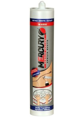 Apel Mercury Akrilik Mastik - 500 Gr Beyaz - 1