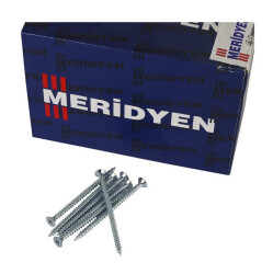 Meridyen Chipboard Screw 4.0X45 (500 Pieces) - 1