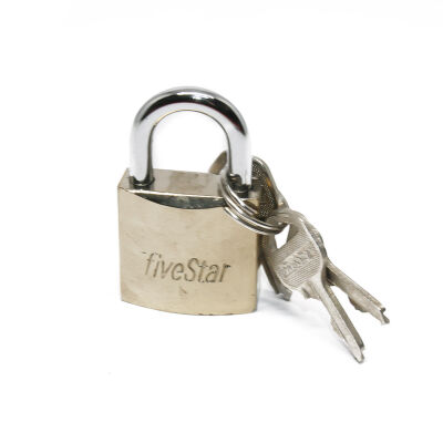 Meridyen Padlock Titanium Coated 25Mm - 1