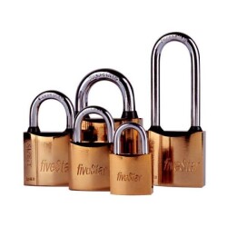 Meridyen Padlock Titanium Coated Refrigerator 38 Mm - 1