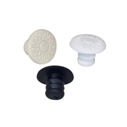 Mesan Plastic Stopper Cover Black - 1