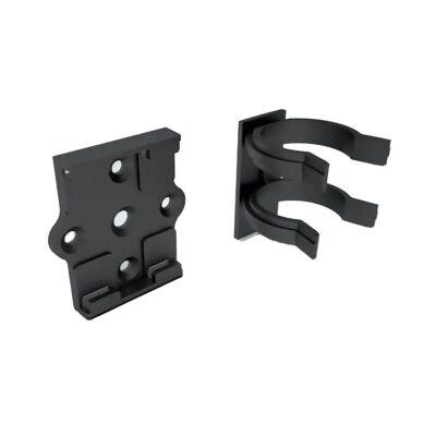 Mesan Wooden Base Profile Clip Black Double - 1