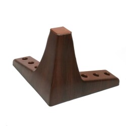 Mesir Plastic Leg Yakut Model 14Cm Wenge Wood - 1